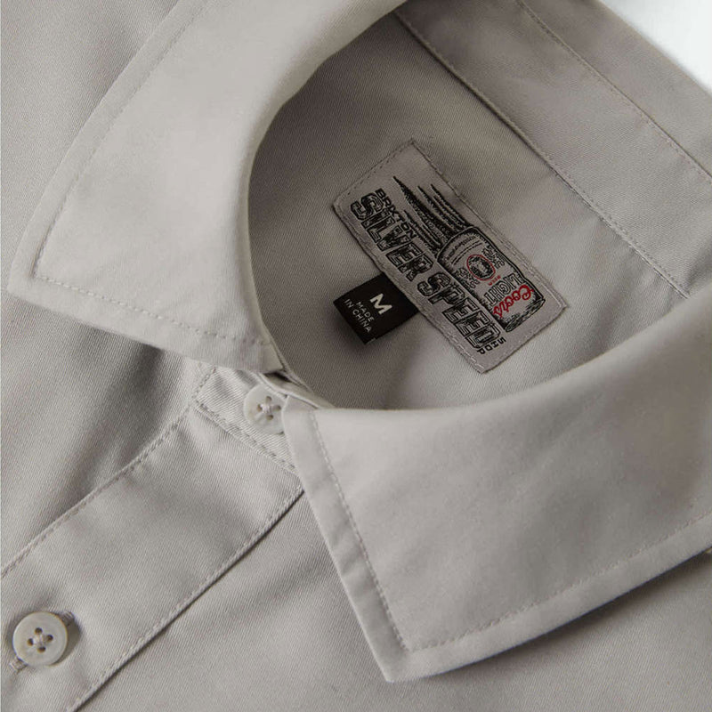 Brixton x Coors Light Shake Down Shirt - Silver/Black