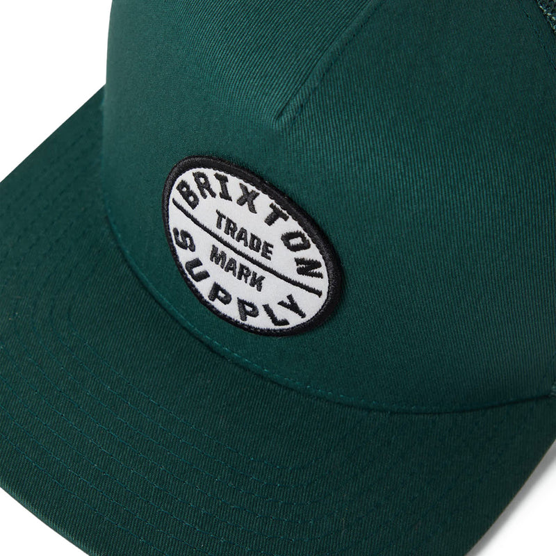 Brixton Oath Mp Trucker Hat - Night Sage/Night Sage