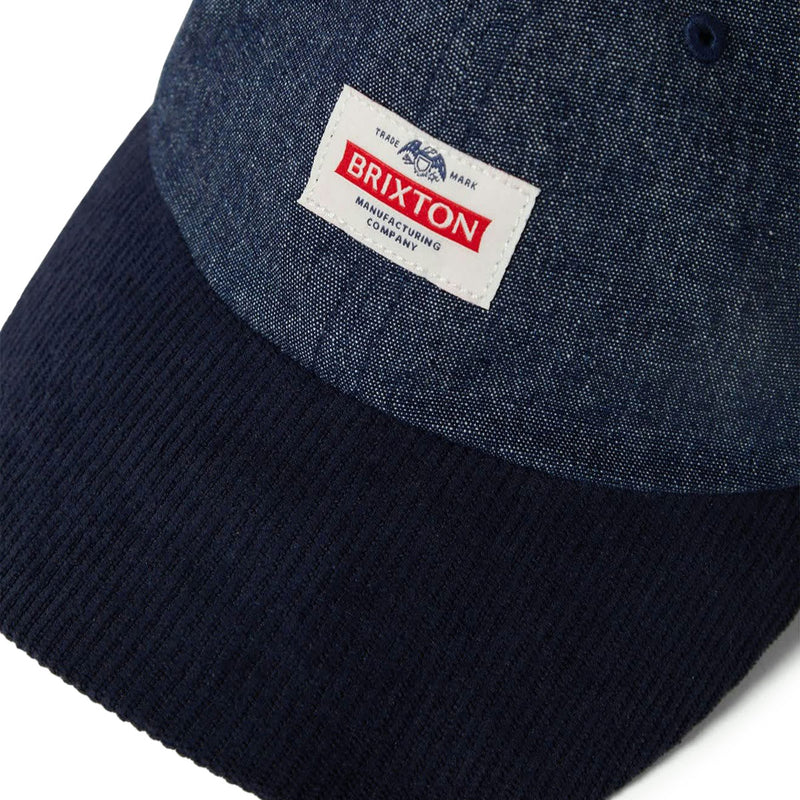 Brixton Altered Threads Mp Adj Hat - Medium Wash Denim
