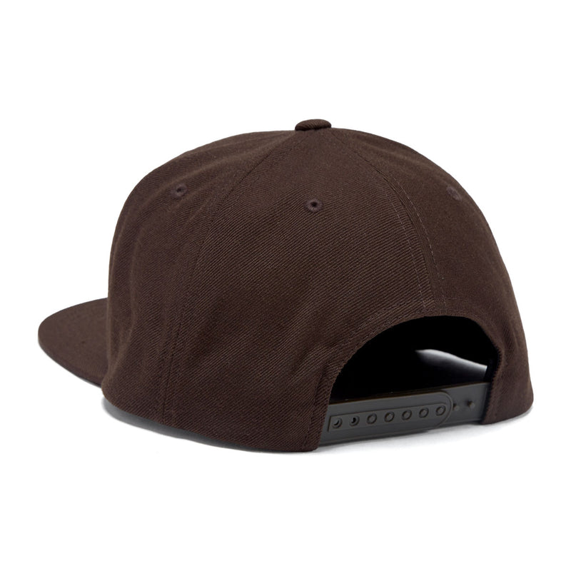 Brixton Lightning Mp Snapback Hat - Pinecone Brown