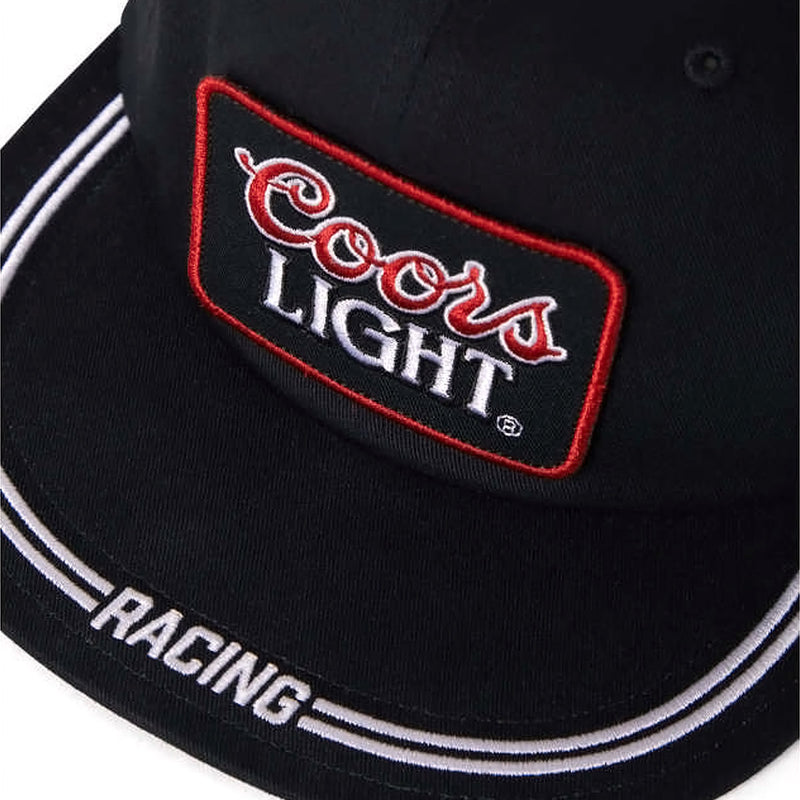 Brixton x Coors Light Gear Hp Snapback Hat - Black