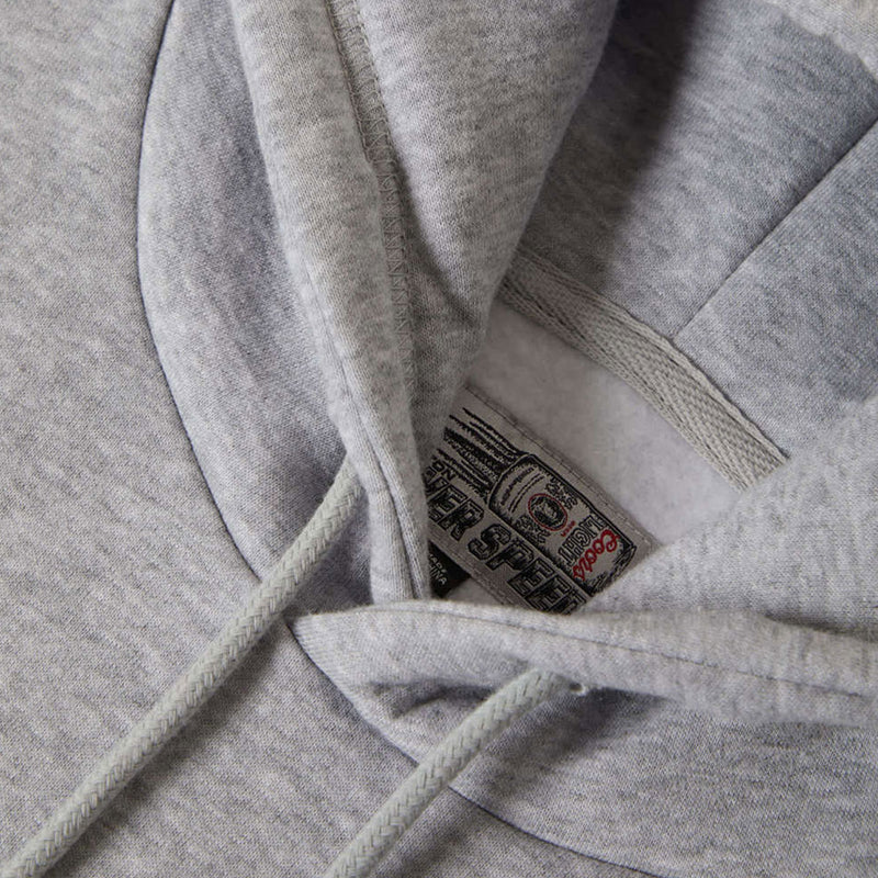 Brixton x Coors Light Silver Speed Hoodie - Heather Grey