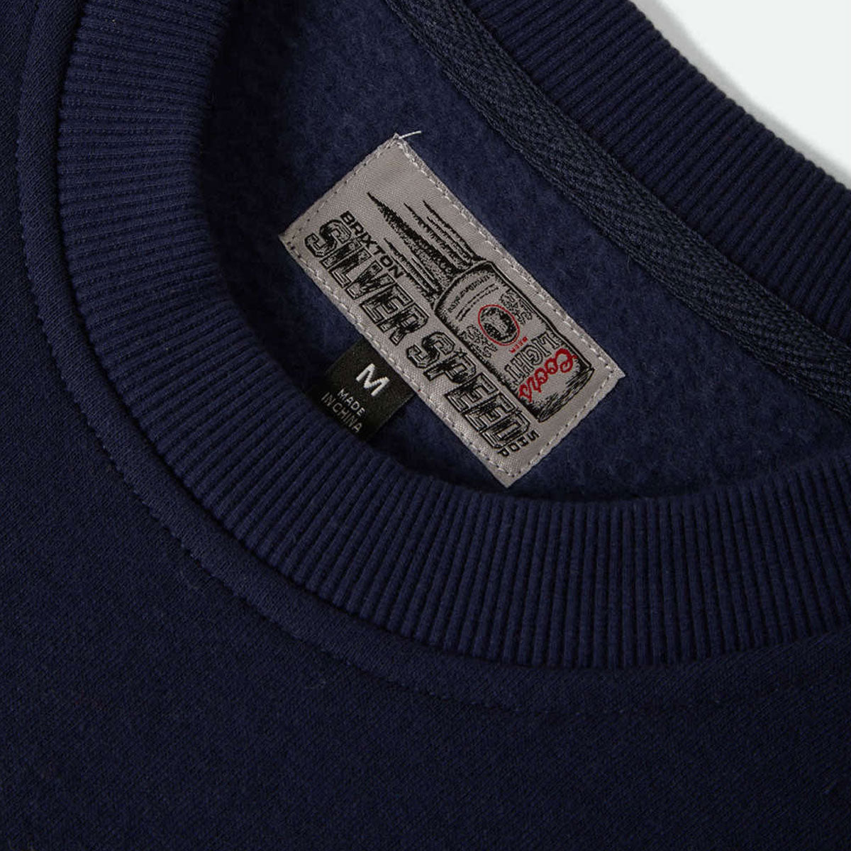 Brixton x Coors Light Berm Crew Sweatshirt - Coors Navy image 2