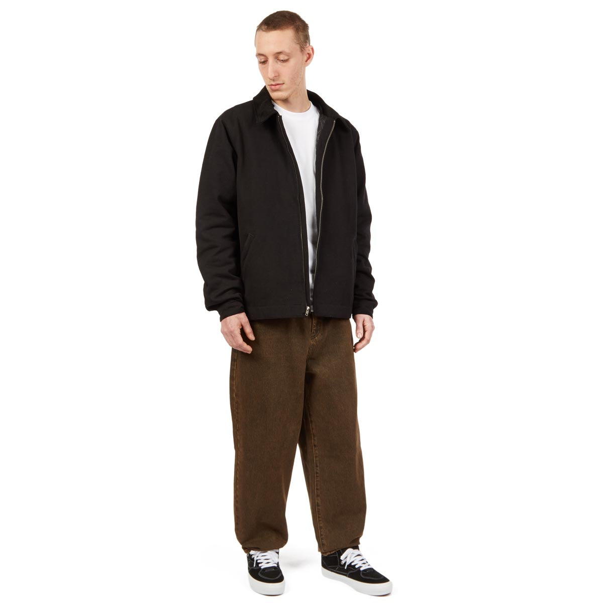 CCS Baggy Taper Denim Jeans - Acid Brown image 4