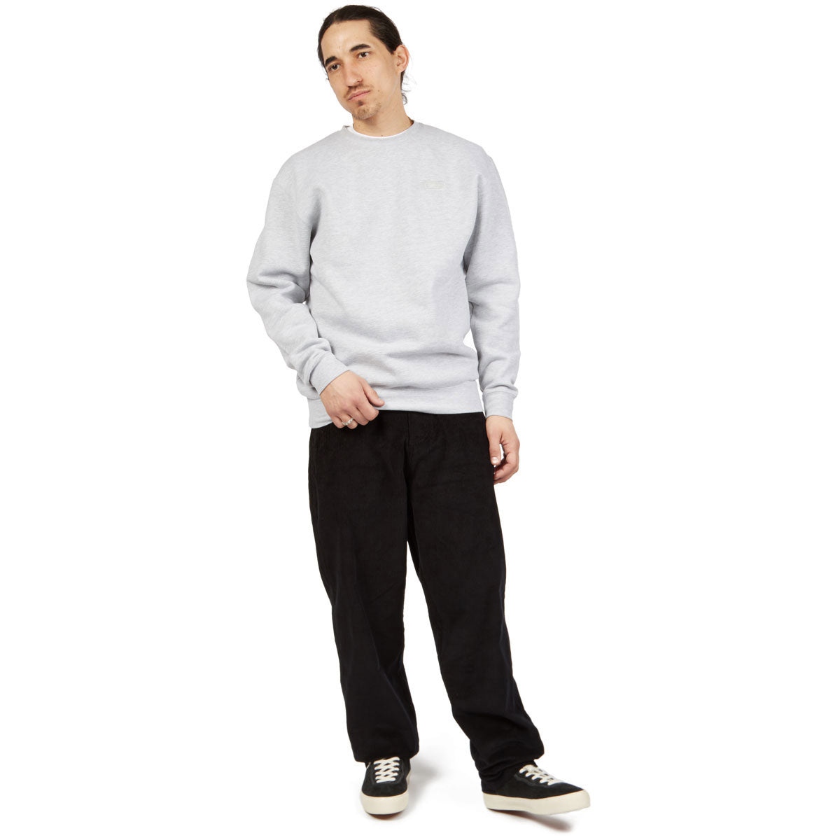CCS Baggy Taper Corduroy Pants - Black image 9