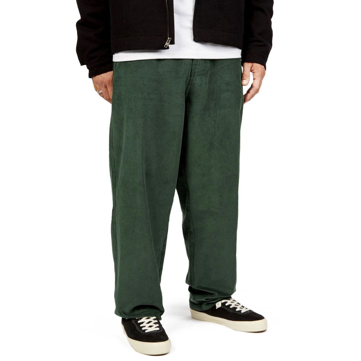 CCS Baggy Taper Corduroy Pants - Green image 1