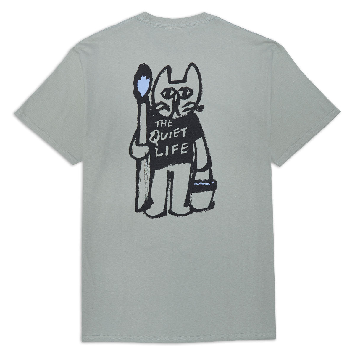 The Quiet Life Art & Design Studio T-Shirt - Stonewash Green image 1