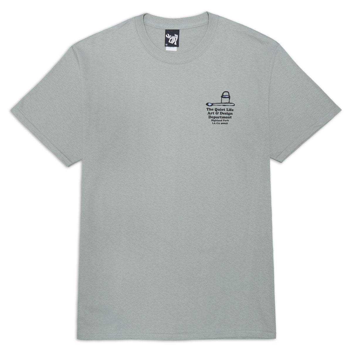 The Quiet Life Art & Design Studio T-Shirt - Stonewash Green image 2