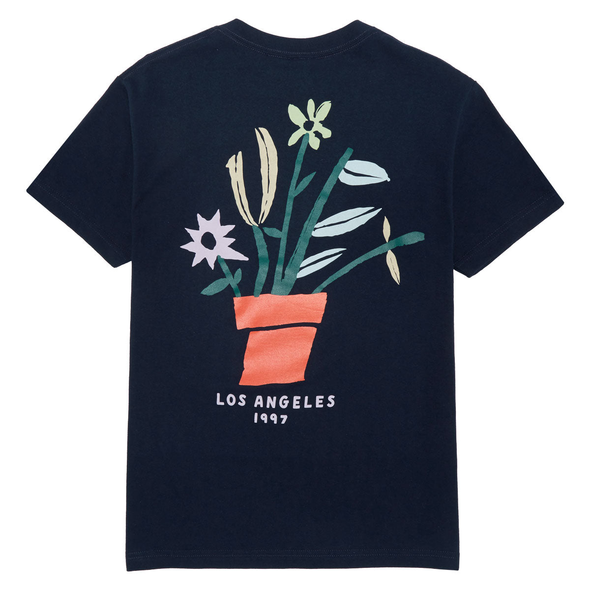 The Quiet Life Floral T-Shirt - Navy image 2