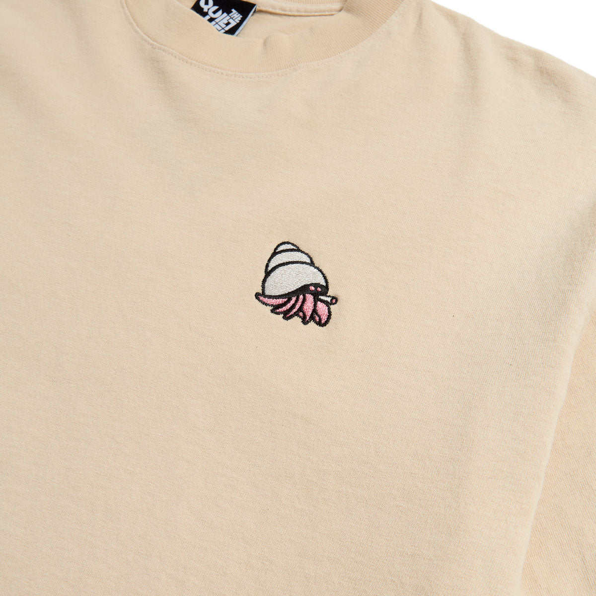 The Quiet Life Smoking Crab T-Shirt - Sand image 2