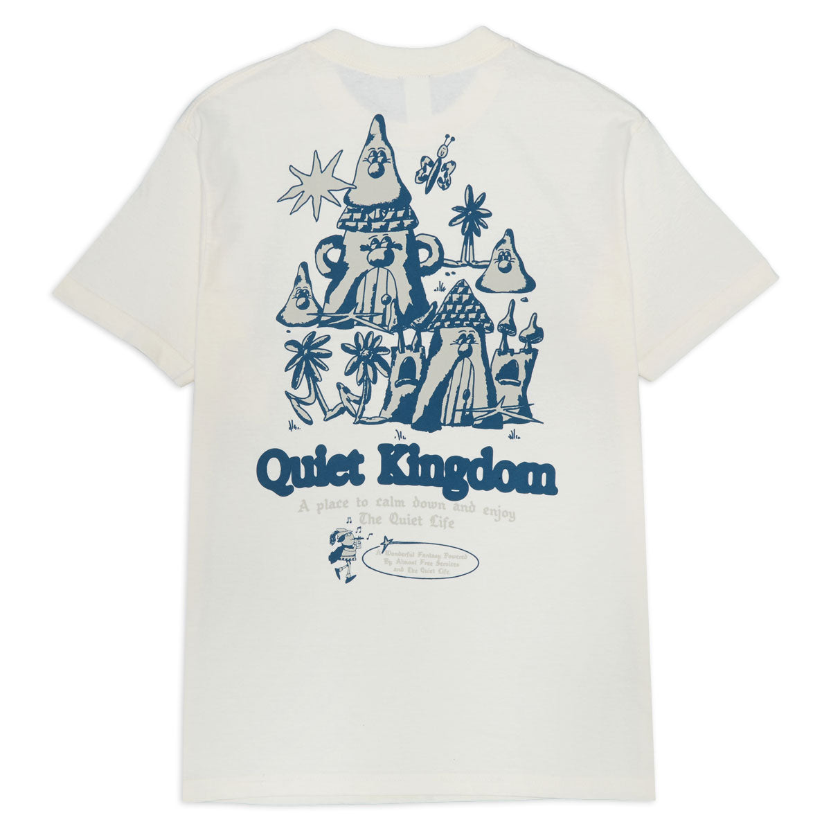 The Quiet Life Quiet Kingdom T-Shirt - Cream image 1