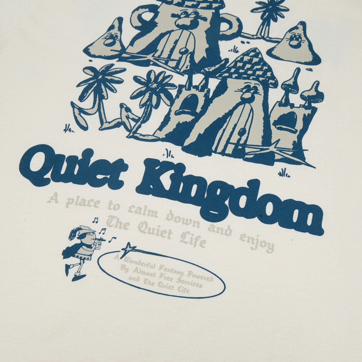 The Quiet Life Quiet Kingdom T-Shirt - Cream image 4