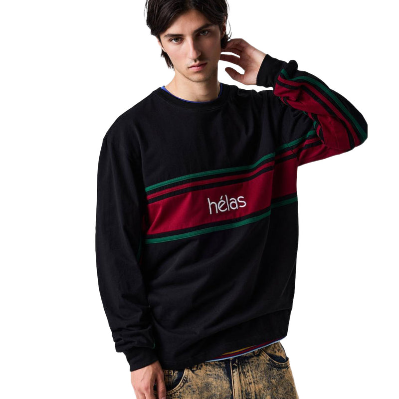 Helas Clint Long Sleeve T-Shirt - Black