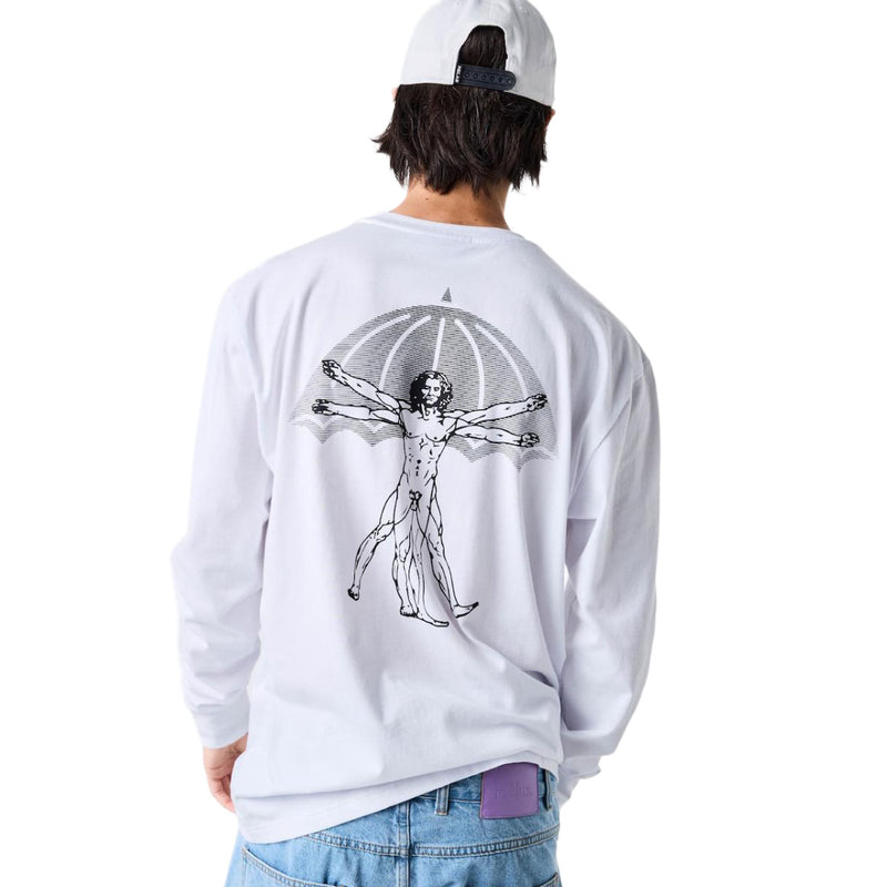Helas Vituve Long Sleeve T-Shirt - White