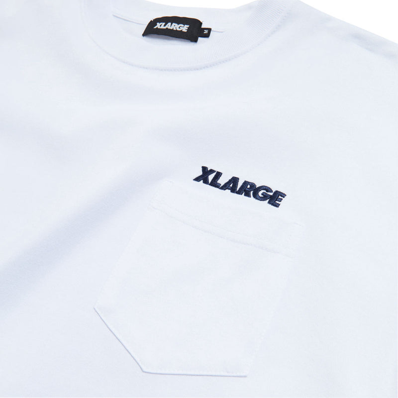 XLarge Slanted OG Pocket T-Shirt - White