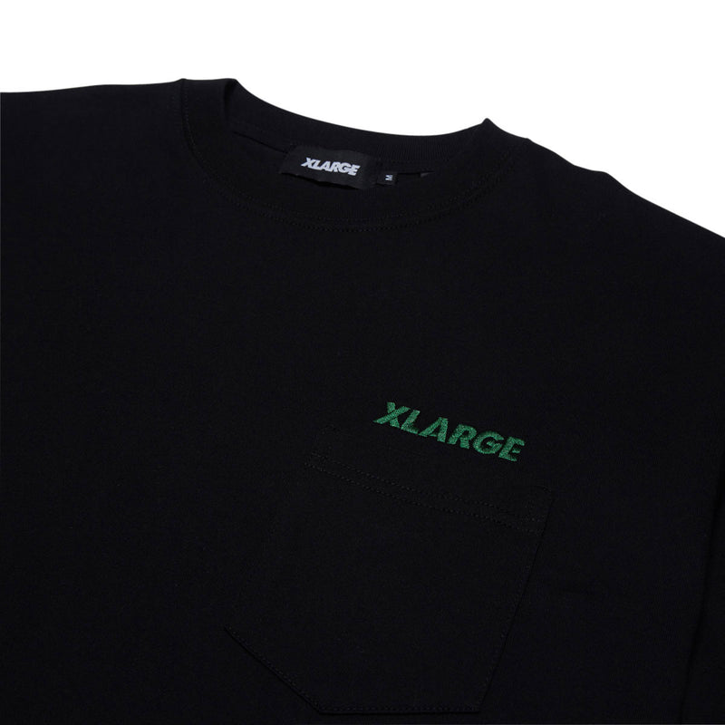 XLarge Slanted OG Pocket T-Shirt - Black