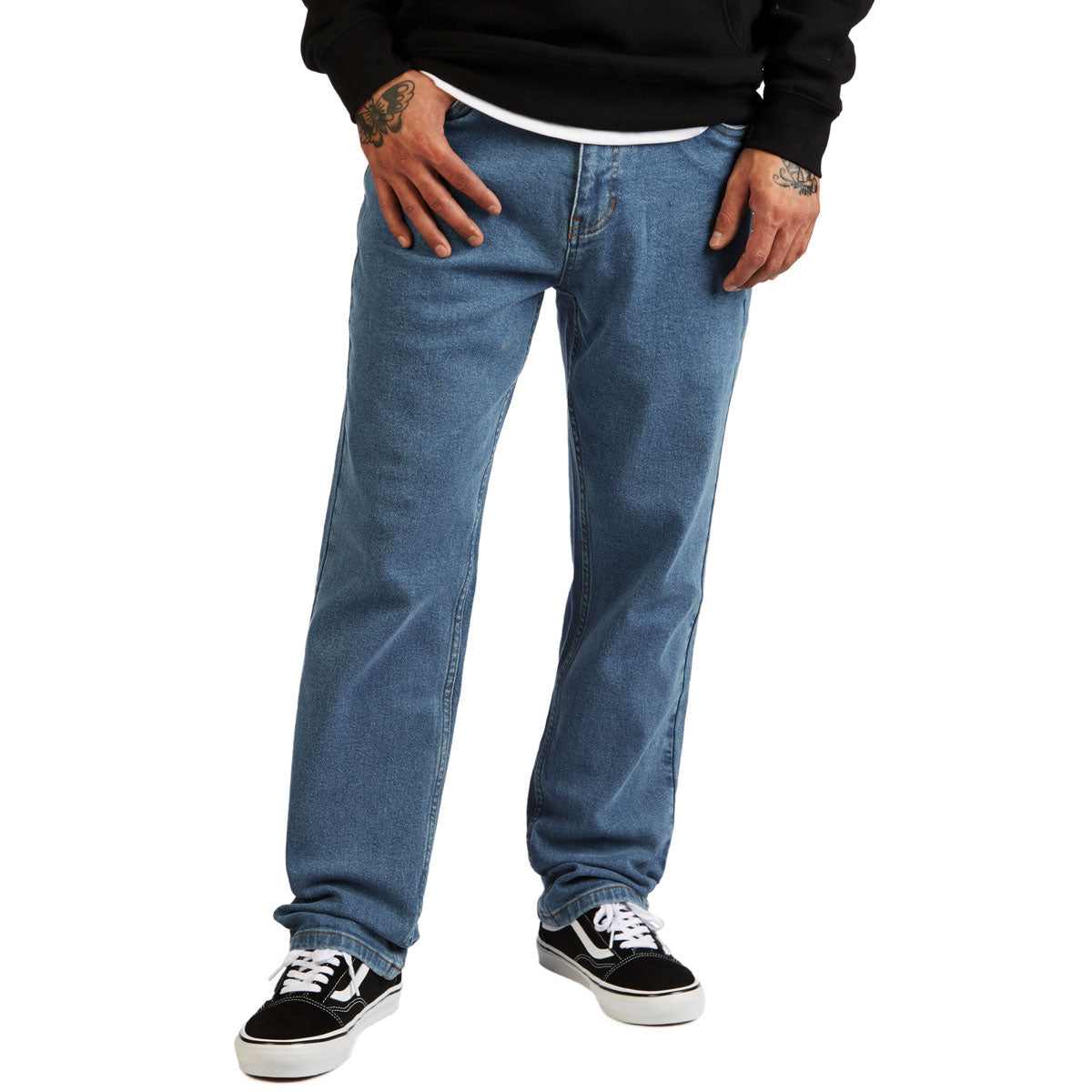 CCS Relaxed Stretch Denim Jeans - 12oz Rinse image 1