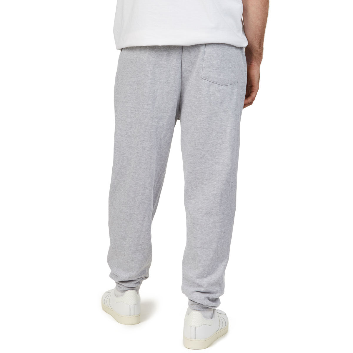CCS Logo Rubber Patch Sweatpants - Heather Grey image 4
