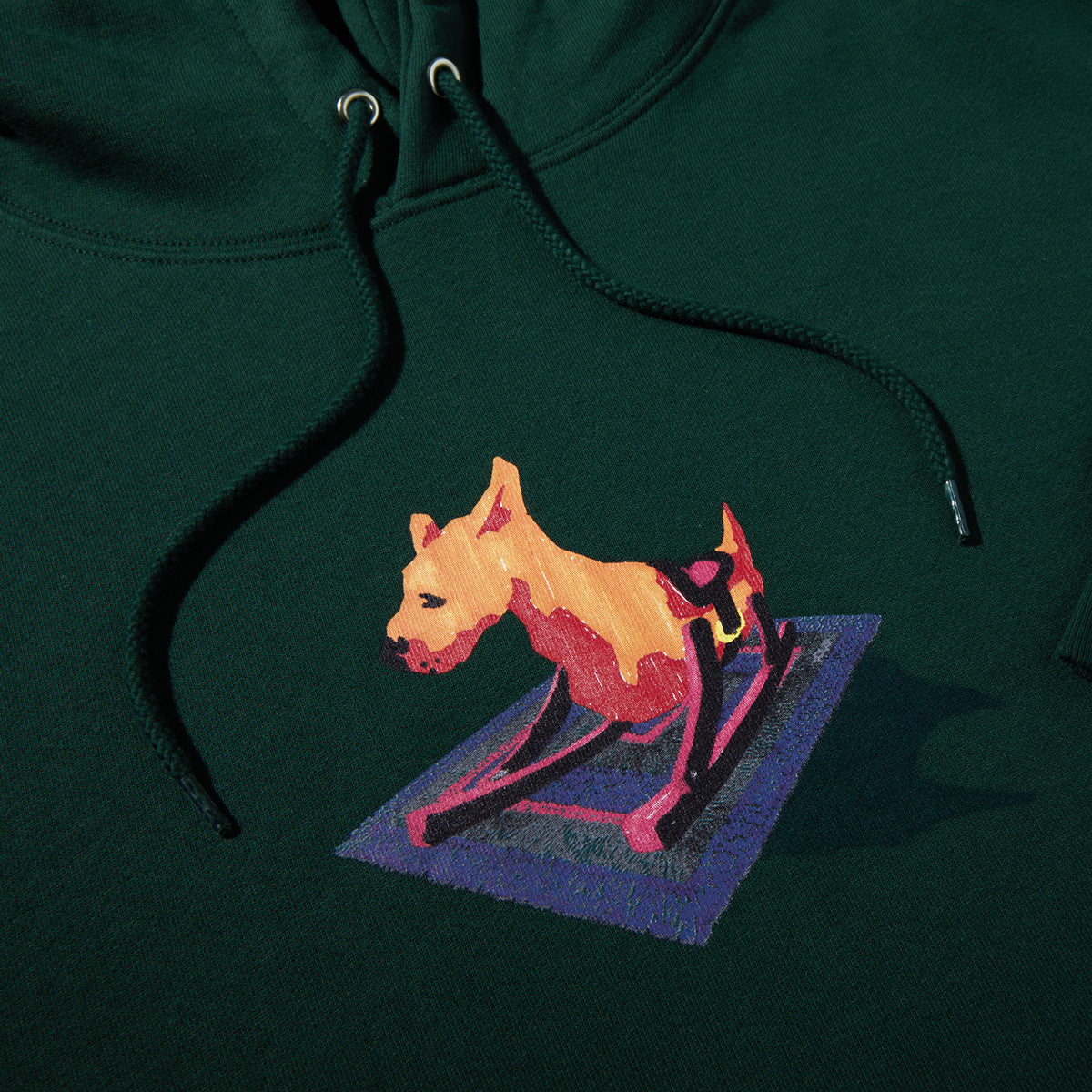 Polar Dave Dog Hoodie - Dark Green image 2