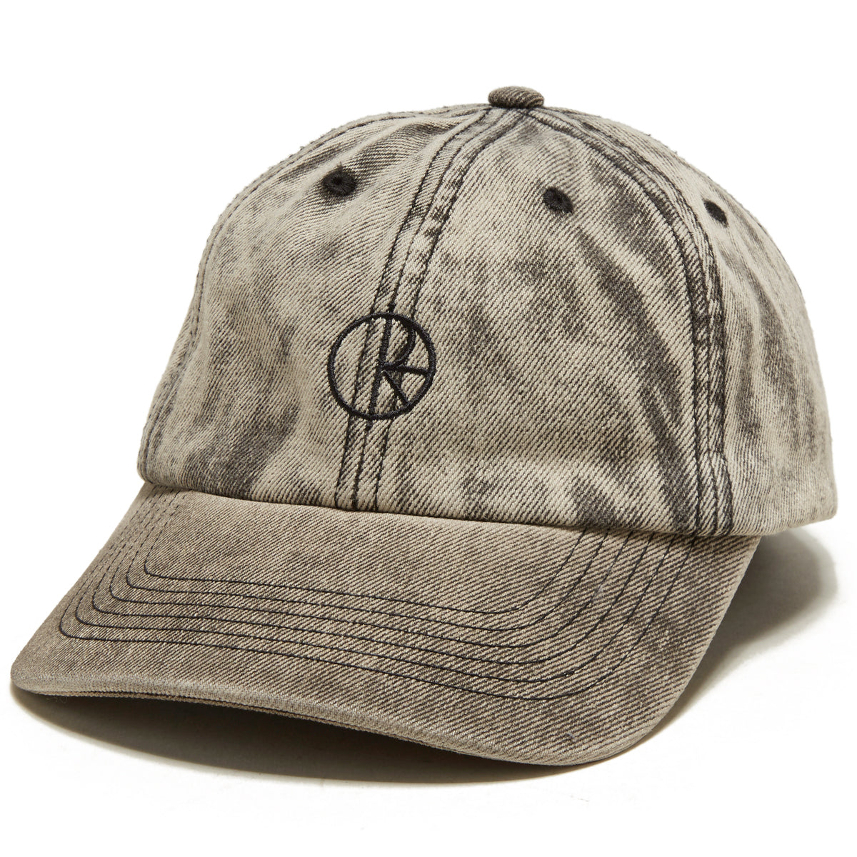 Polar Stroke Logo Denim Hat - Light Acid Beige image 1