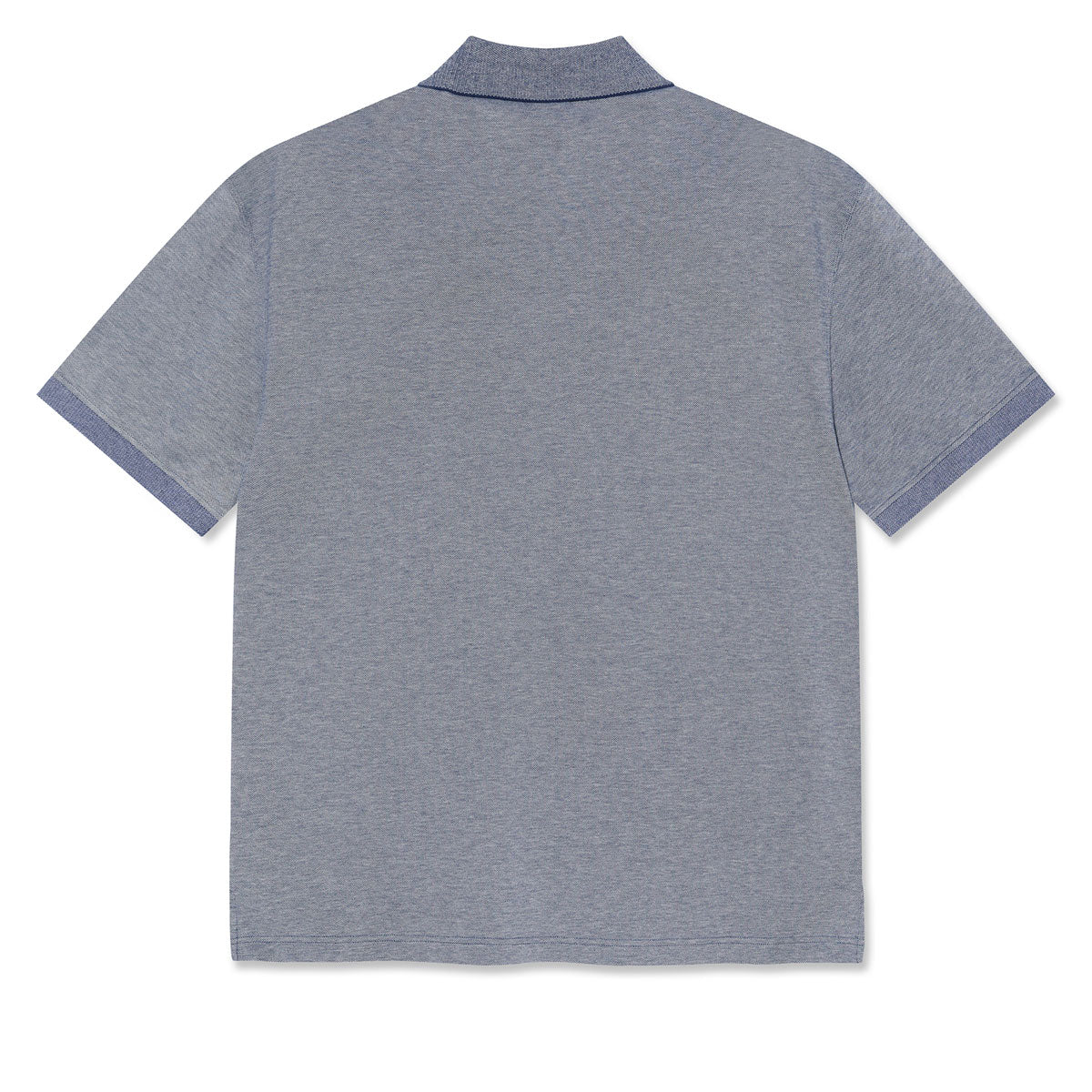 Polar Surf Polo Shirt - Heather Blue Pique image 3