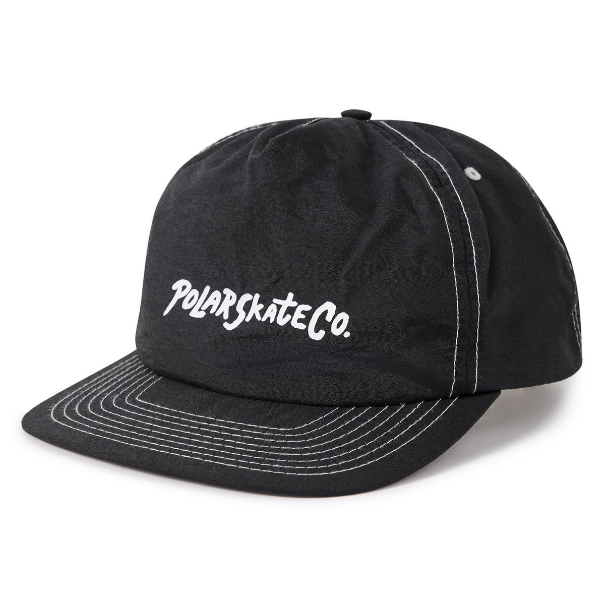 Polar Surf Logo Earl Hat - Black image 1