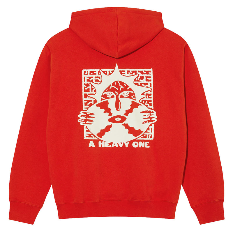 Polar Dave Skate Club Hoodie - Red