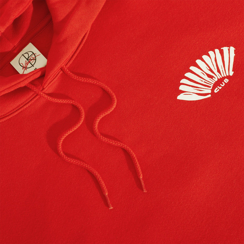 Polar Dave Skate Club Hoodie - Red
