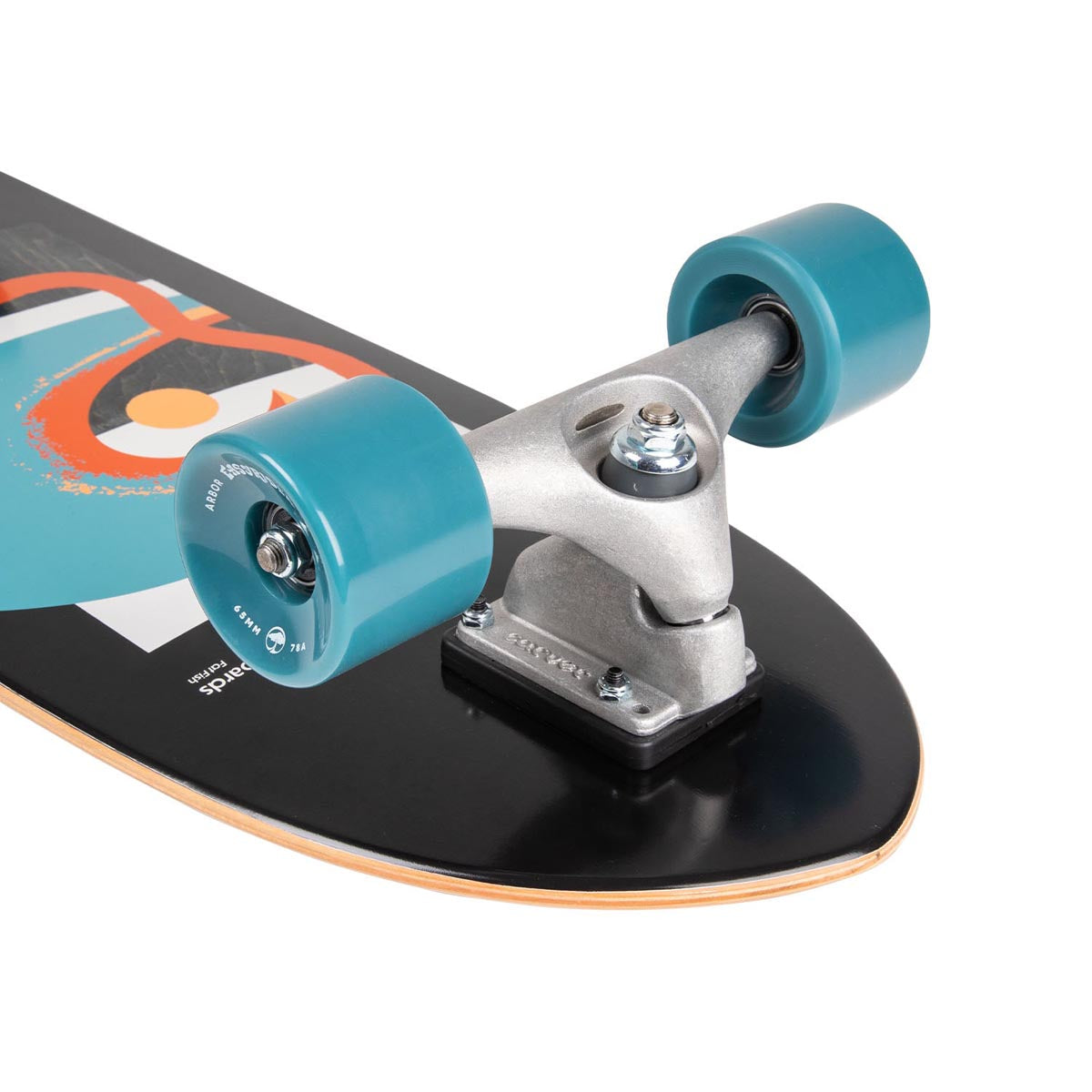 スノーボード CTC Surfcraft 152 Diamond Fish Arbor CX Fat Fish Pre-Built Surfskate Complete – CCS