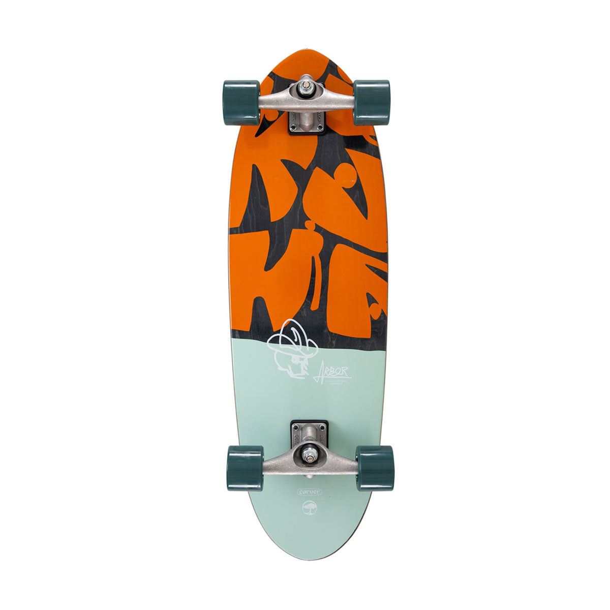 Arbor Scrambler Pre-Built Surfskate Longboard Complete image 1