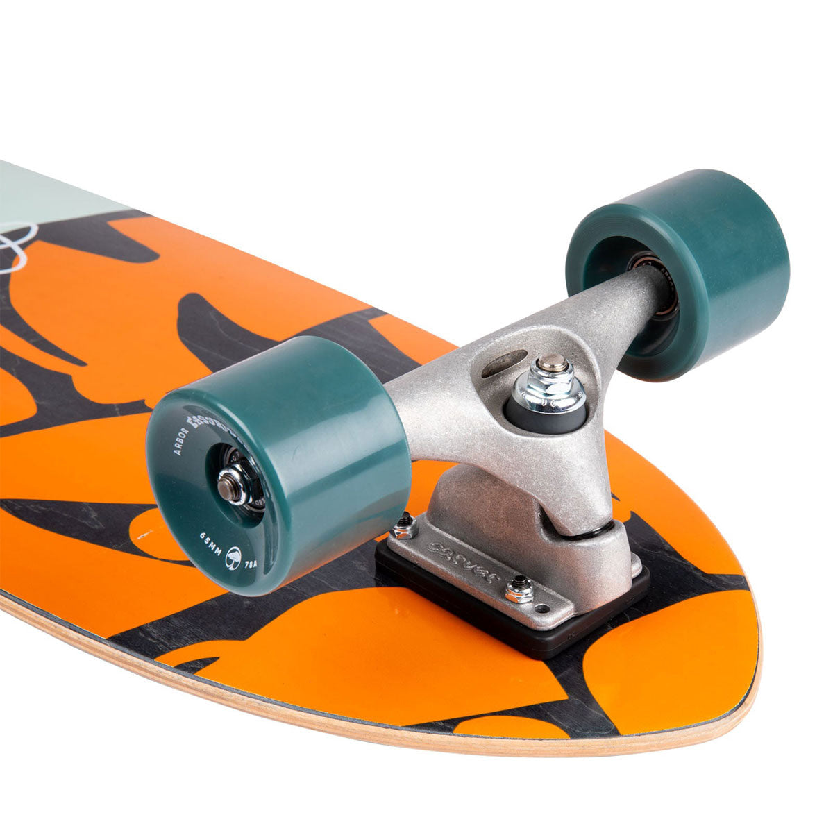 Arbor Scrambler Pre-Built Surfskate Longboard Complete image 4