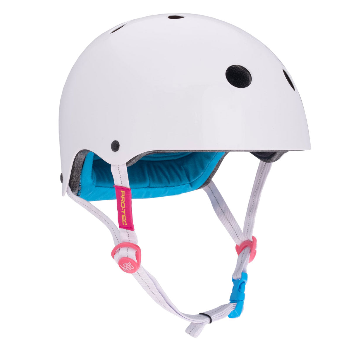 Pro-Tec x Santa Cruz Signature Edition Low Pro Helmet - White Gloss image 3