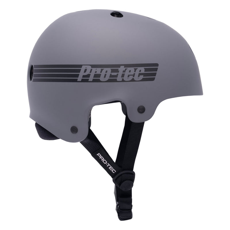 Pro-Tec Old School Low Pro Asia Fit Helmet - Grey Matte