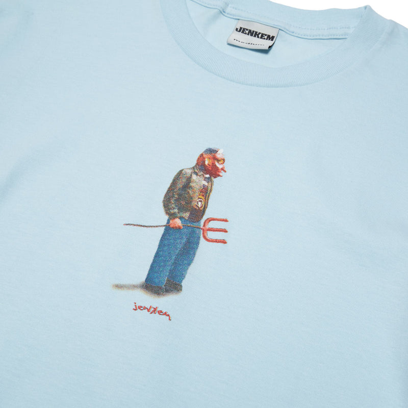 Jenkem Devil Boy T-Shirt - Chambray