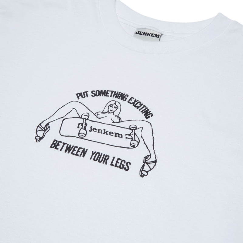Jenkem Legs T-Shirt - White