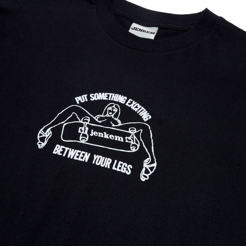 Jenkem Legs T-Shirt - Black