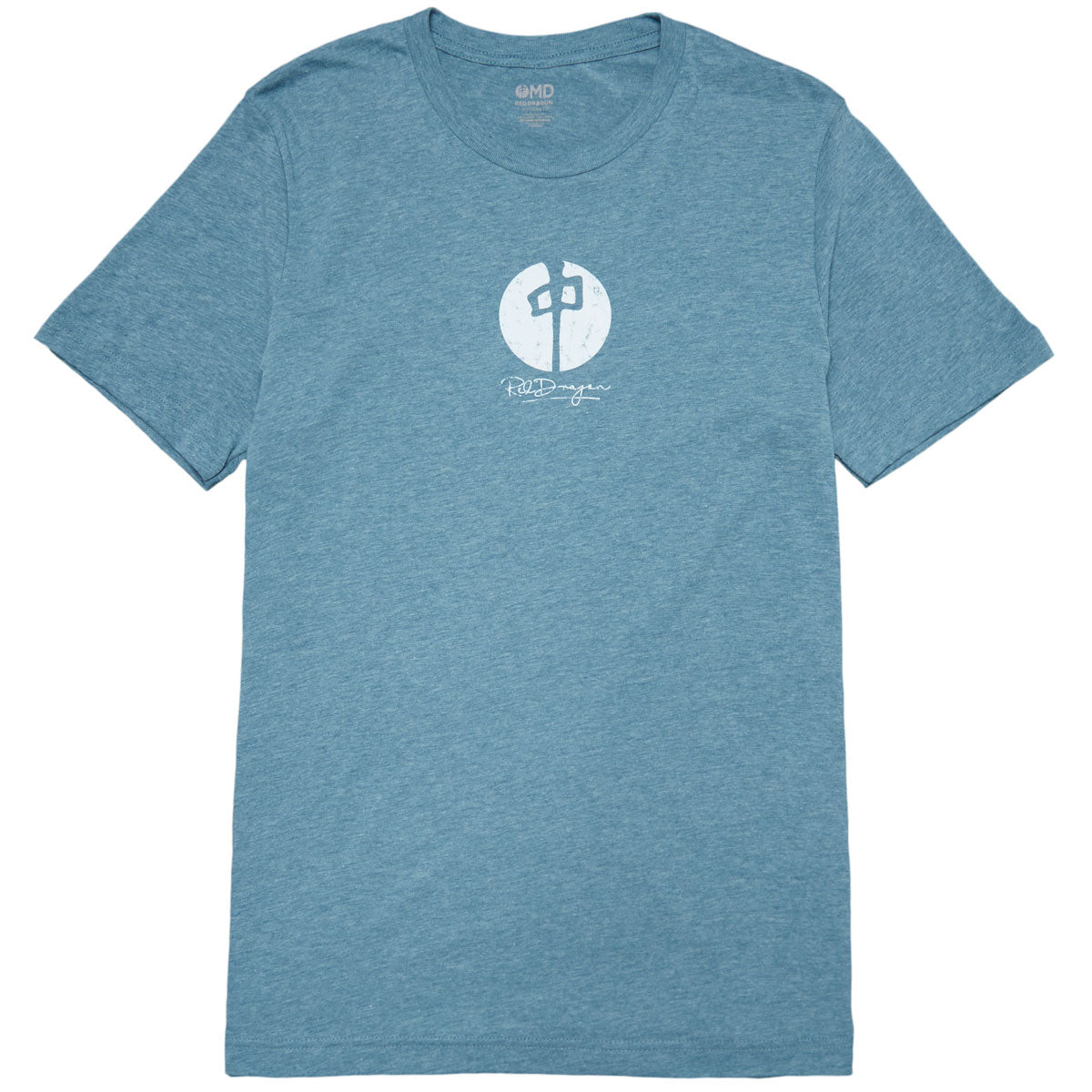 RDS Triblend Signature Point T-Shirt - Denim/White image 1