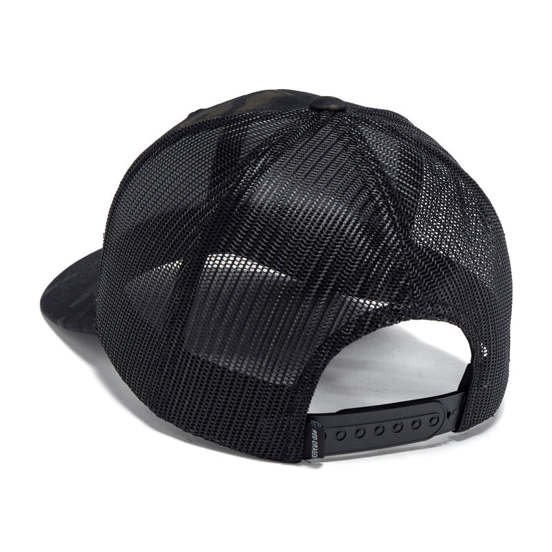 RDS Bleed Snapback Hat - Black Camo