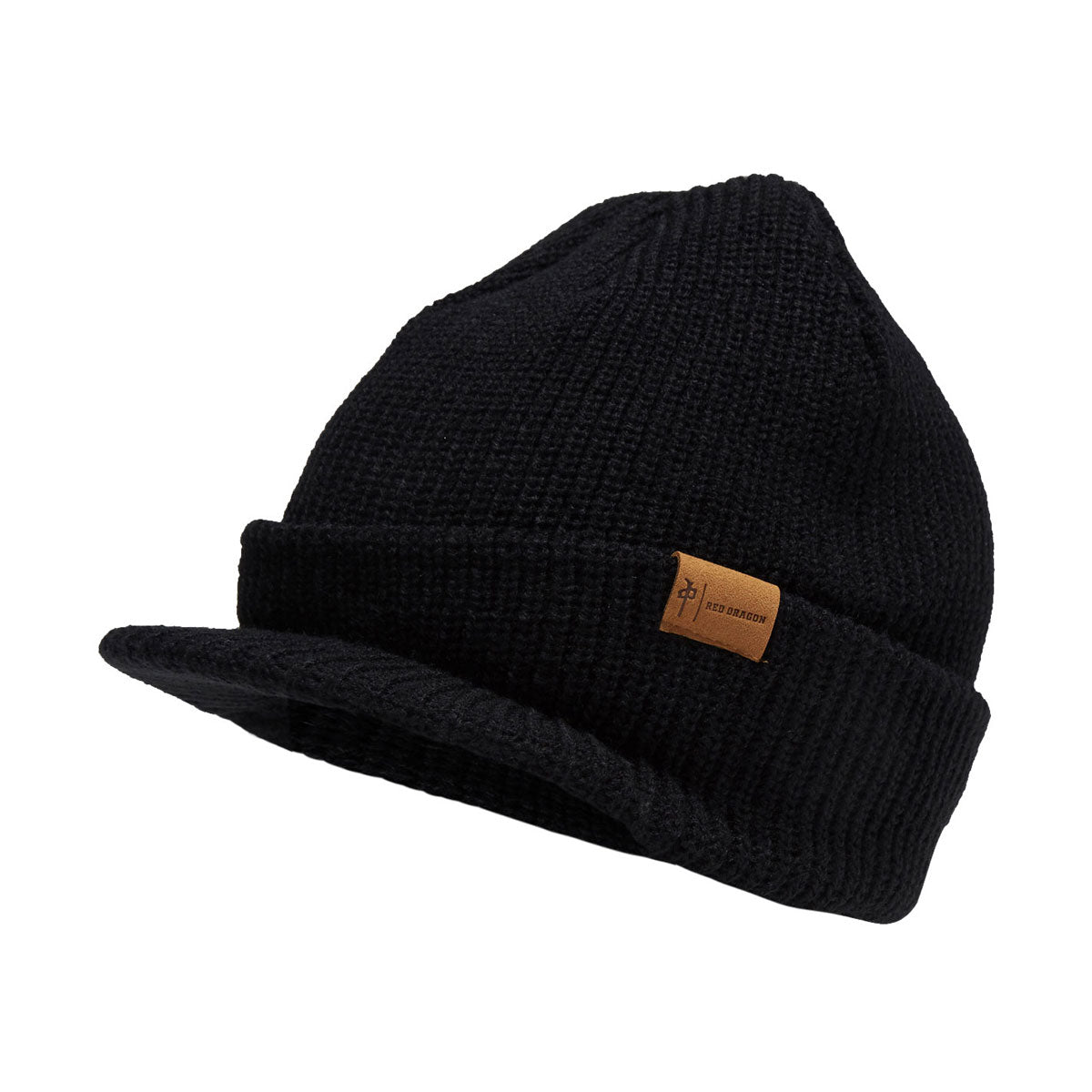 RDS Toque Visor Beanie - Black image 2