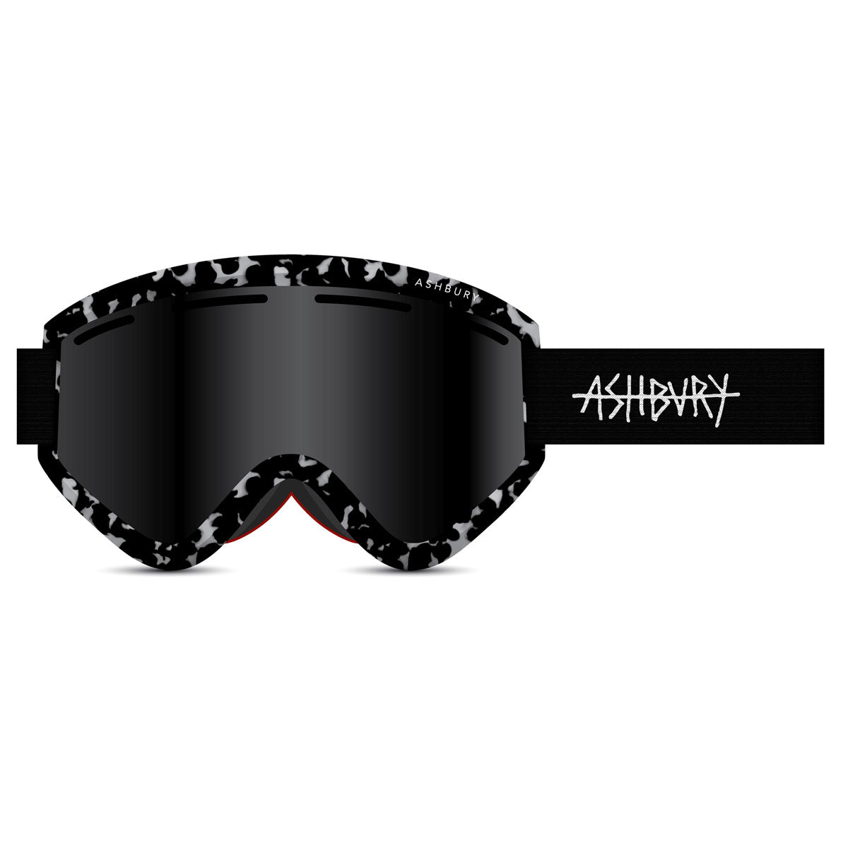 Ashbury Blackbird Farrier Snowboard Goggles - Dark Smoke/Yellow Spare image 1