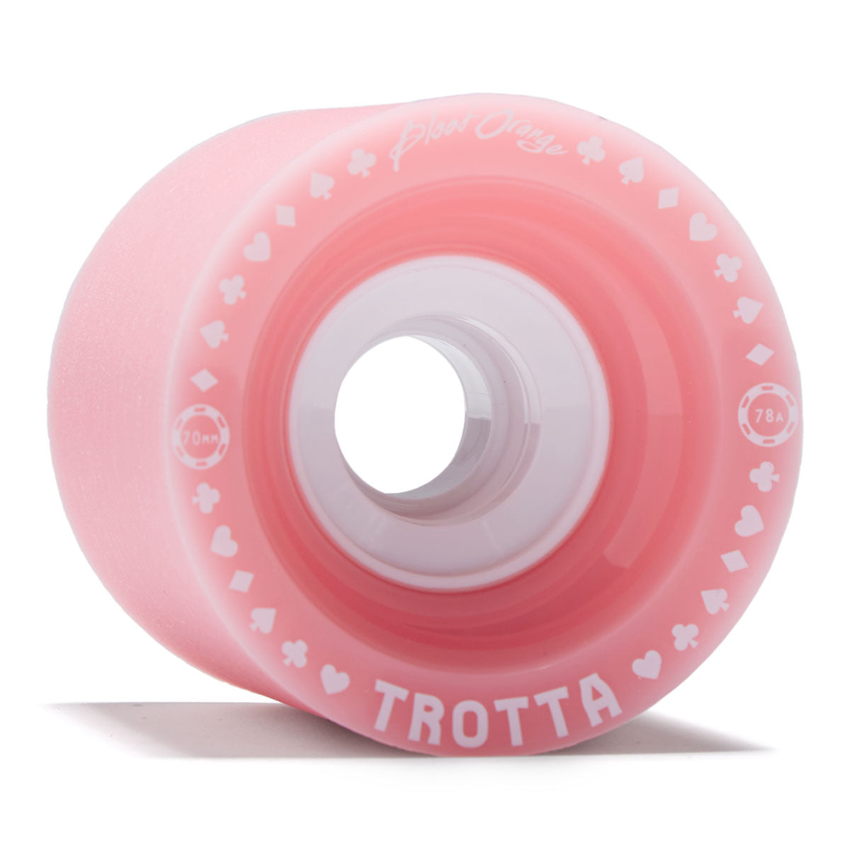 Blood Orange Cole Trotta Series 78a Longboard Wheels - Peach - 70mm image 1