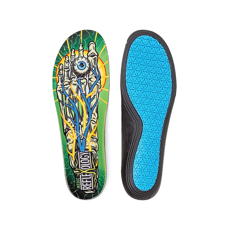 Remind Medic Impact Reflexology 5.5MM Mid-High Arch Shoe Insole