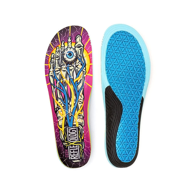 Remind Cush Impact Reflexology 5.5MM Mid-High Shoe Insole