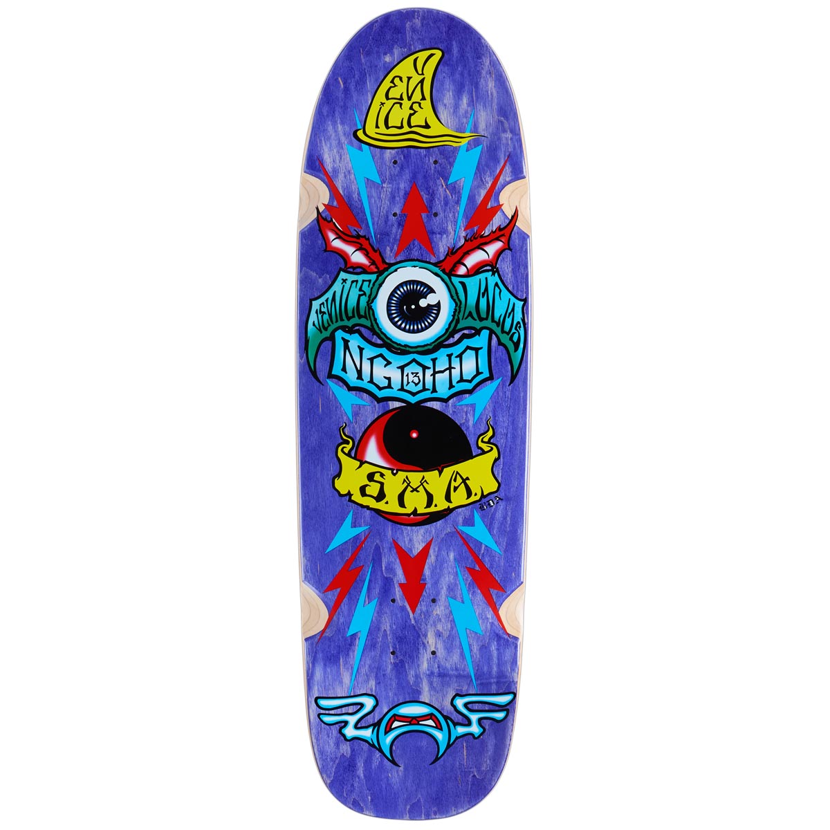 NO SKATEBOARD × SHIDO AKAMA NO COFFEE Krooked O Geez Shmoo Complete 8