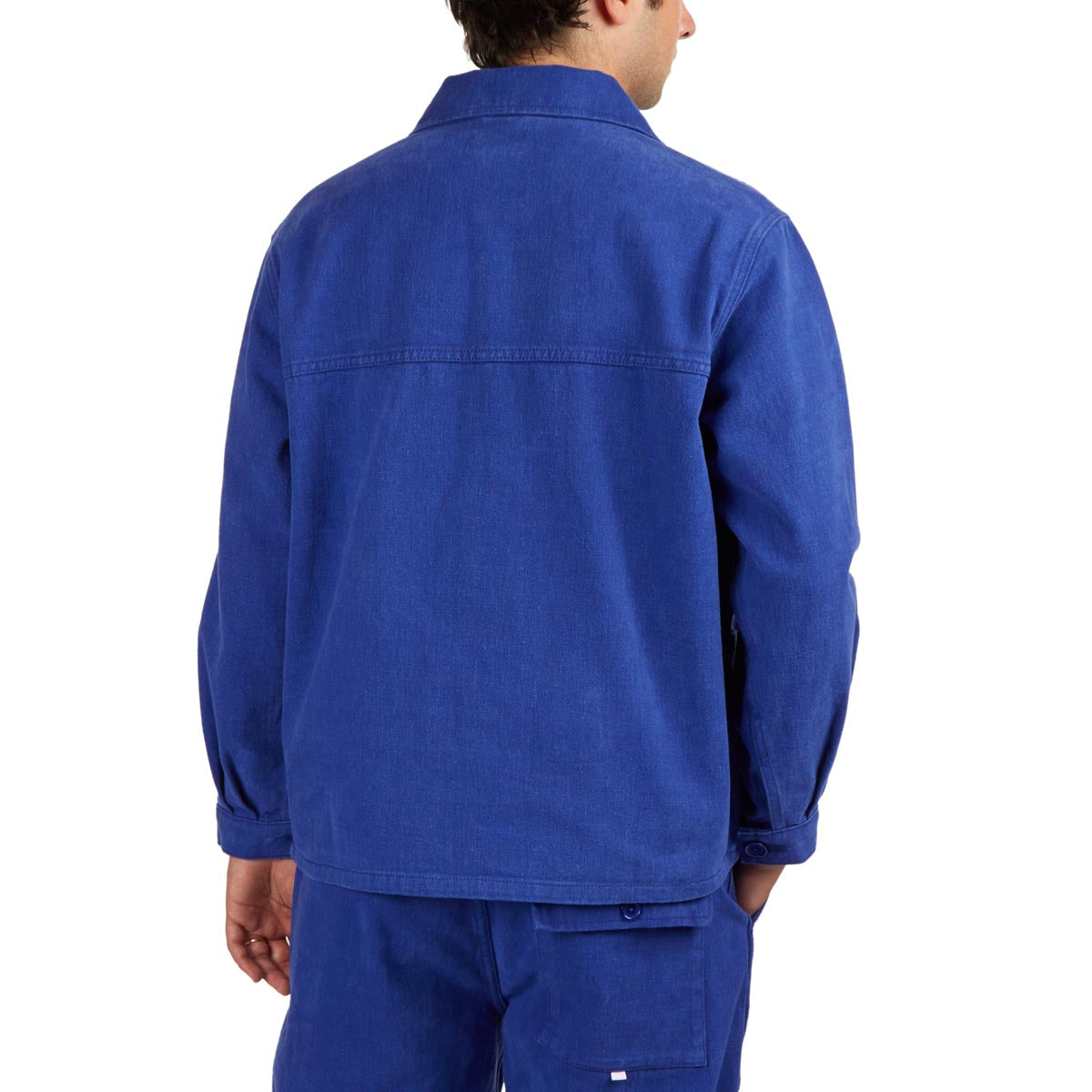 CCS French Cropped Chore Jacket - Blue image 6