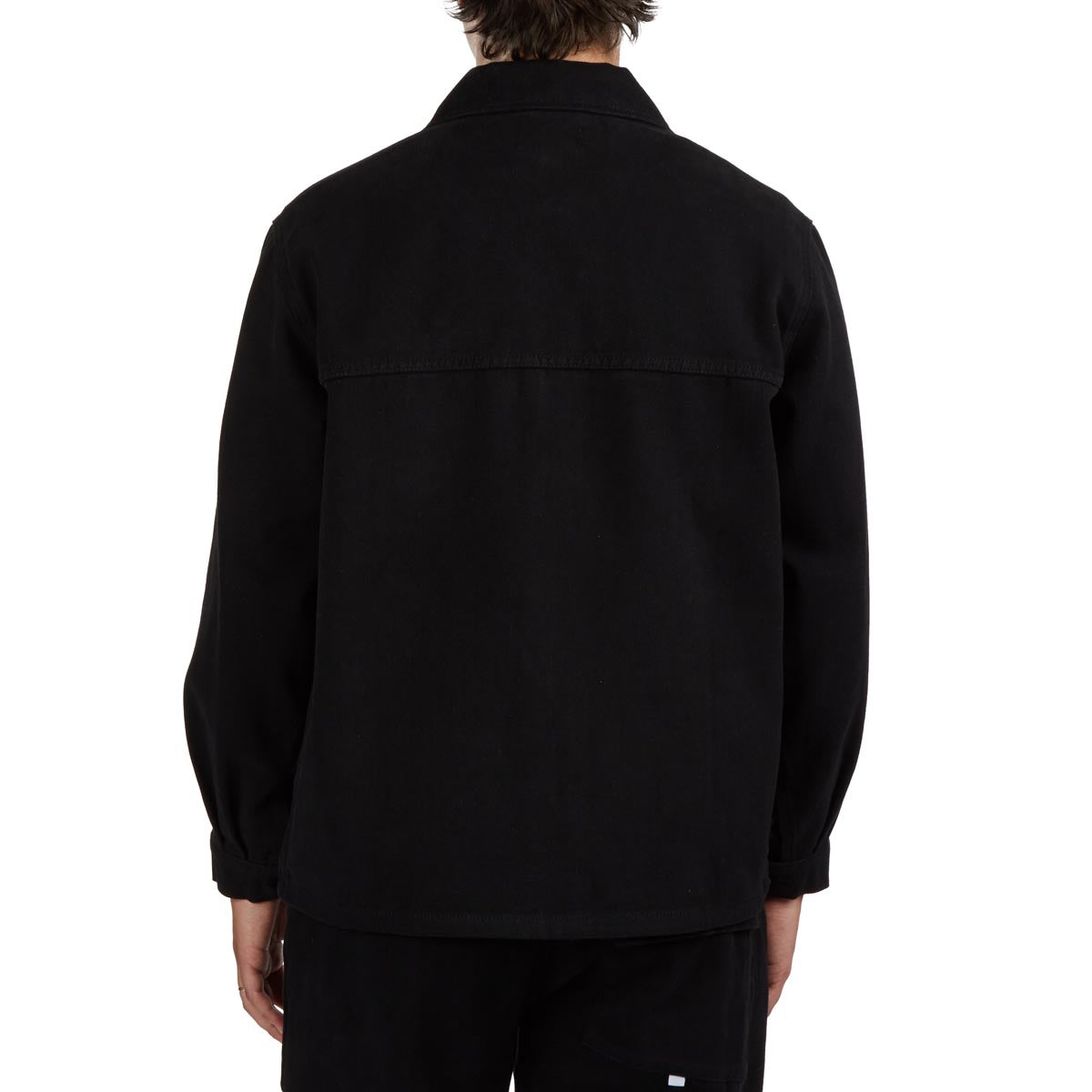 CCS French Cropped Chore Jacket - Black image 6