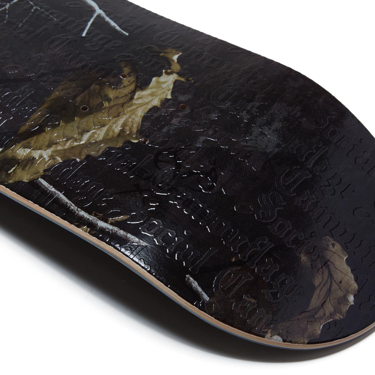 CCS Social Camouflage Embossed Skateboard Deck - Realtree Meteorite image 4