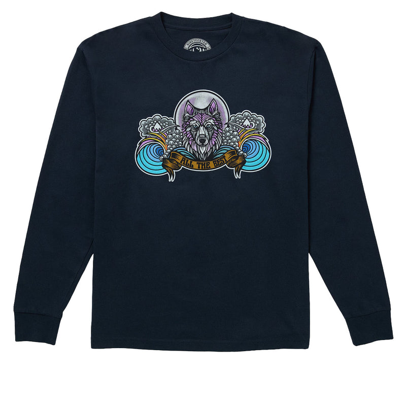 1910 HHHowler Long Sleeve T-Shirt - Navy
