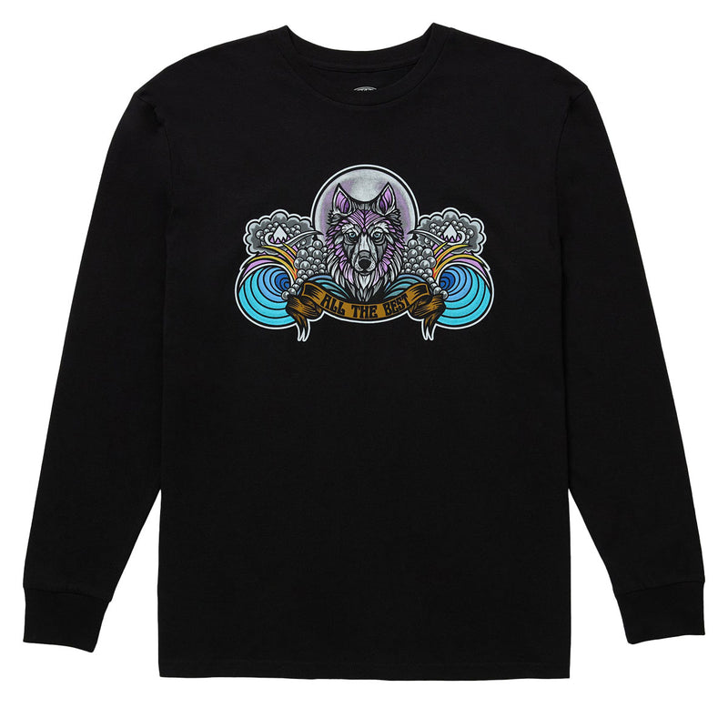1910 HHHowler Long Sleeve T-Shirt - Vintage Black