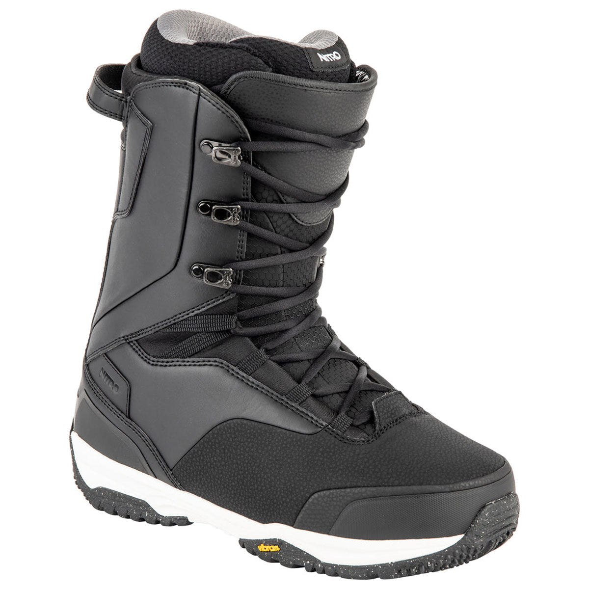 Nitro Venture Pro Lace 2024 Snowboard Boots - Black image 1